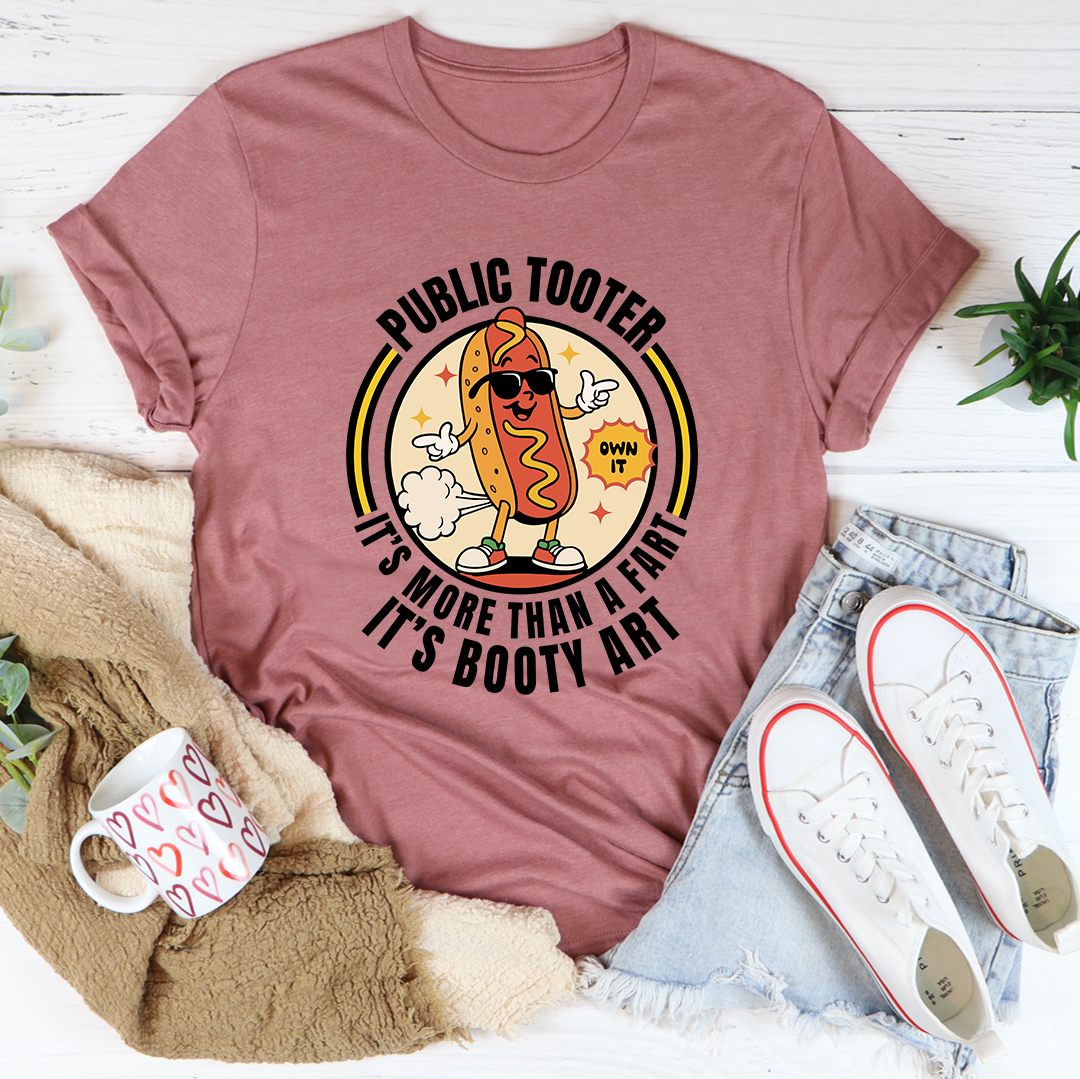 Public Tooter It's More Than A Fart Tee