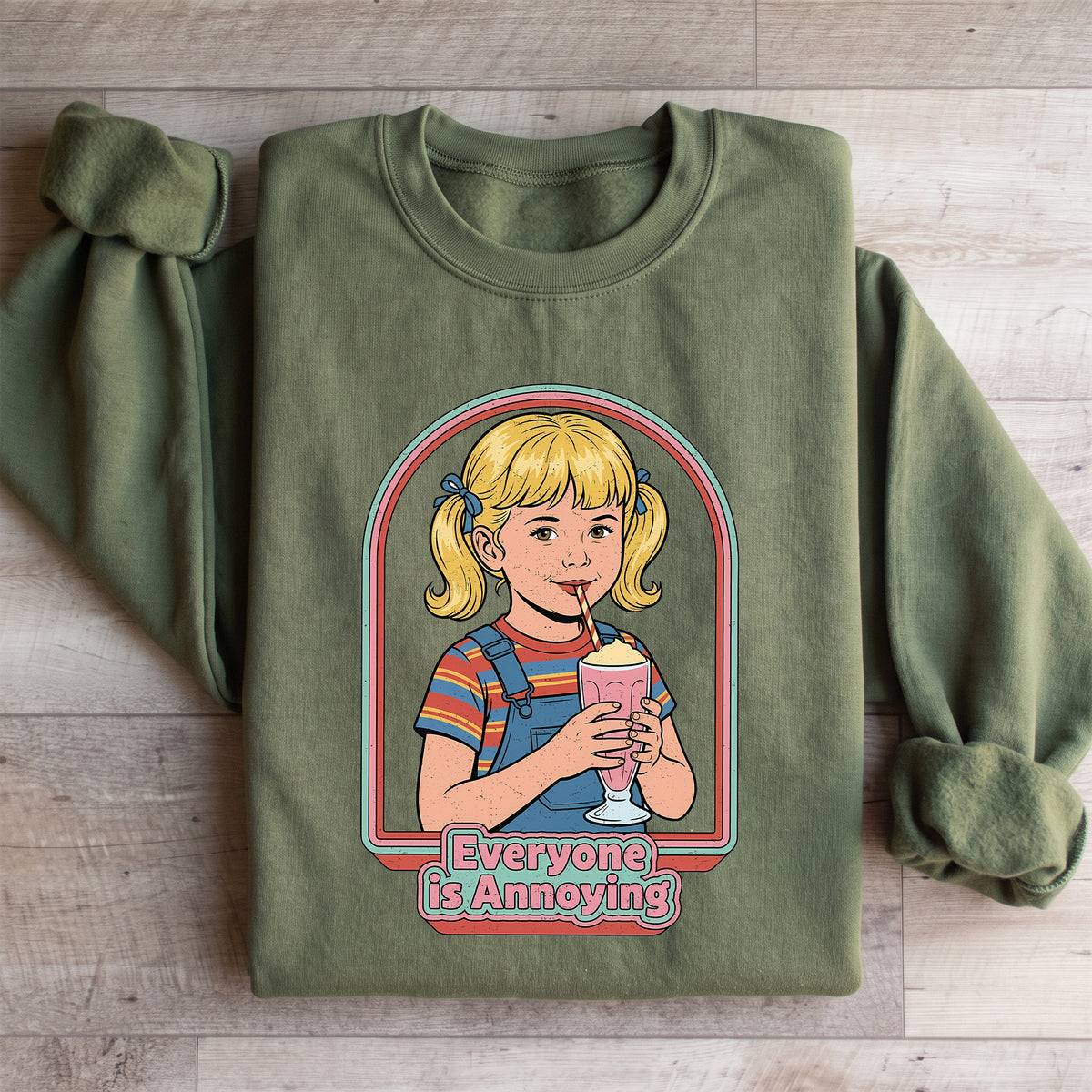 Sweatshirt „Alle nerven“
