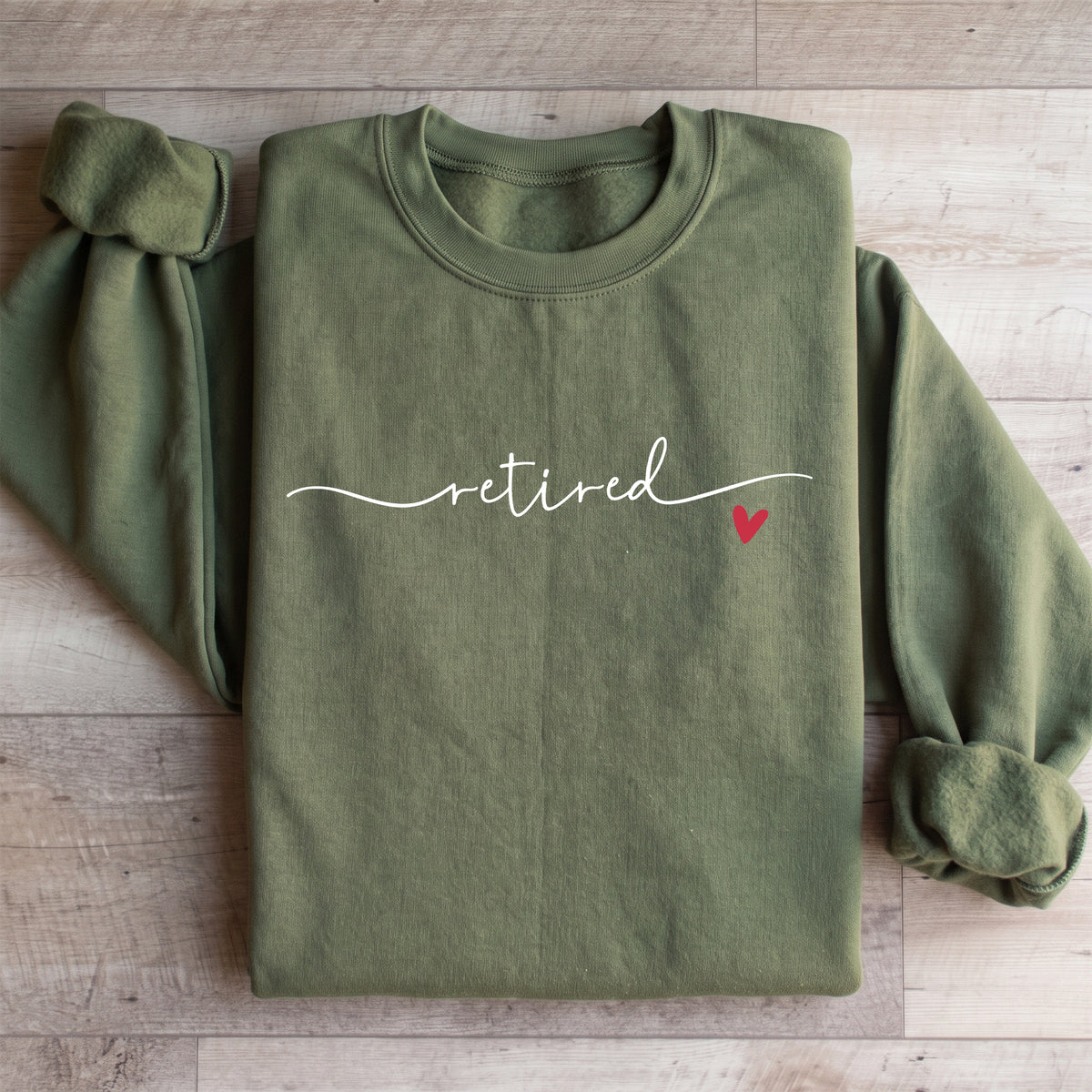 Sweat-shirt de retraitée
