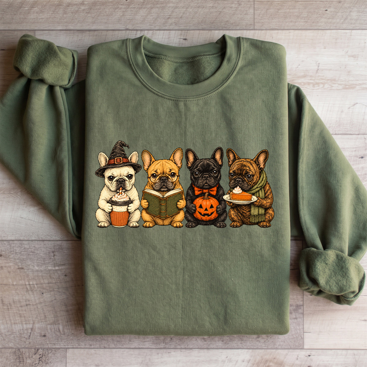 Halloween French Bulldog Sweatshirt