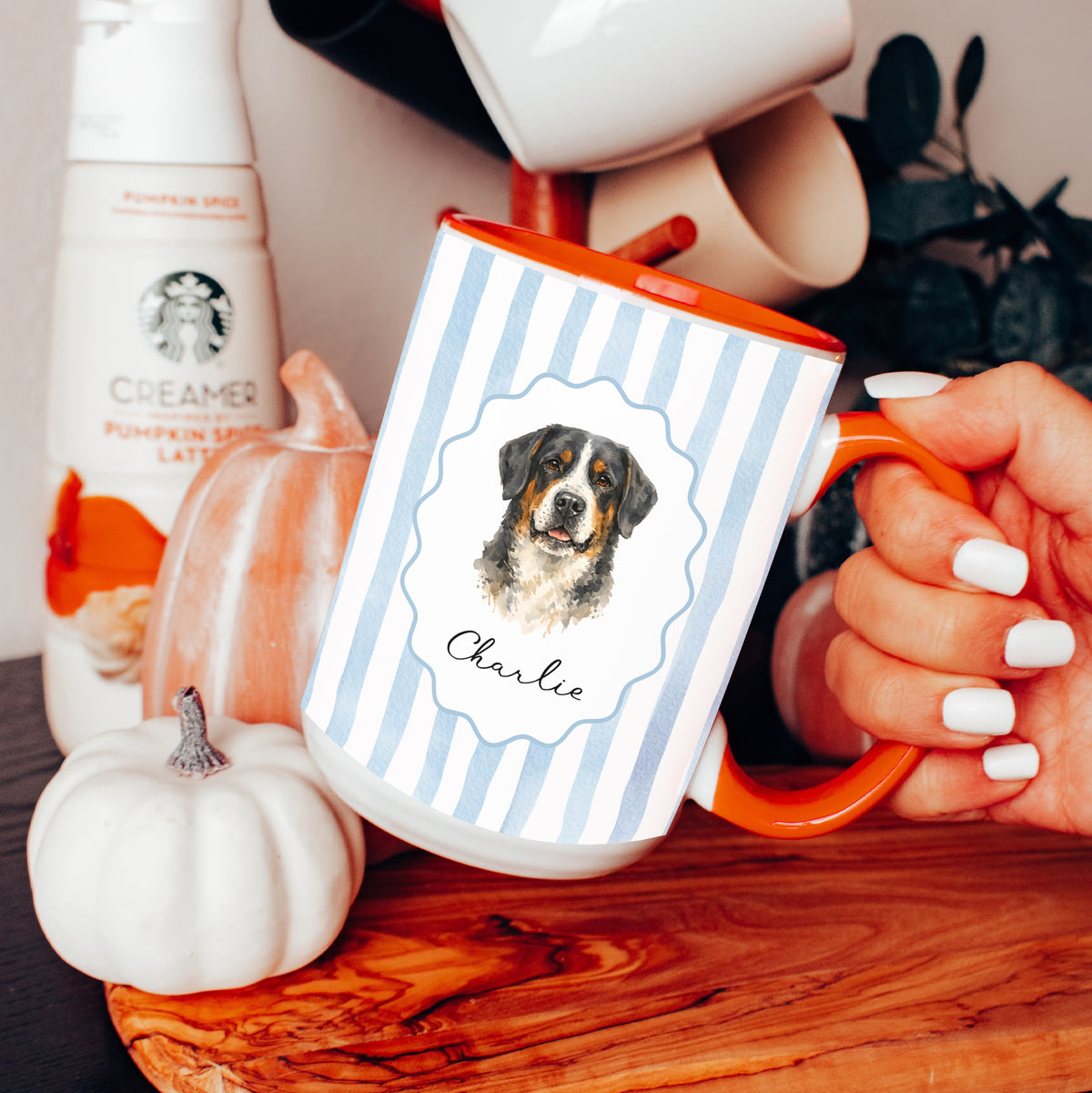 Taza personalizada con foto de perro o gato