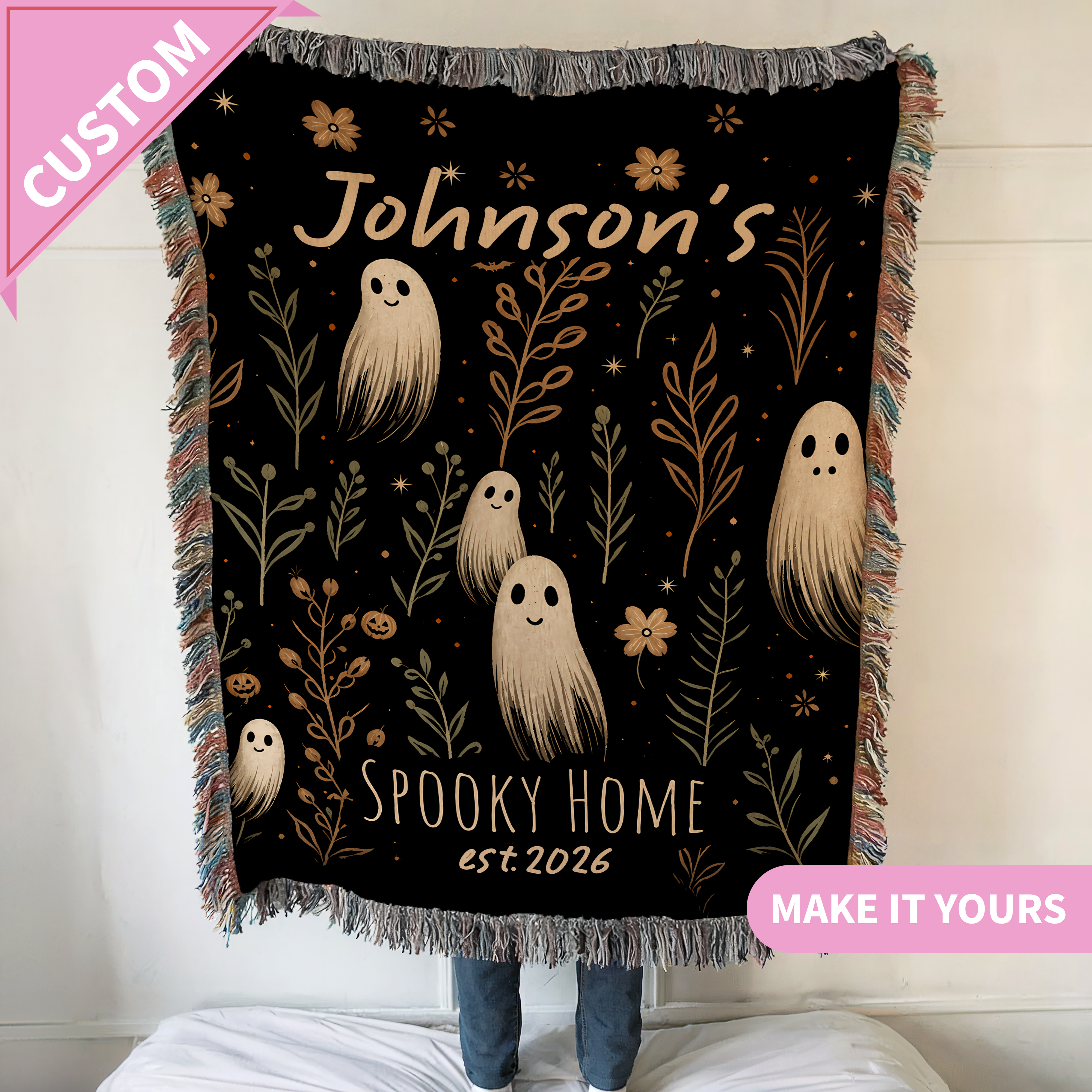 Personalisierte Spooky Home Decke