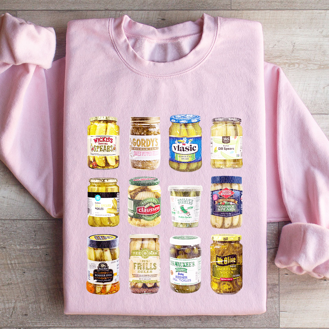 Vintage Canned Pickles Sweatshirt