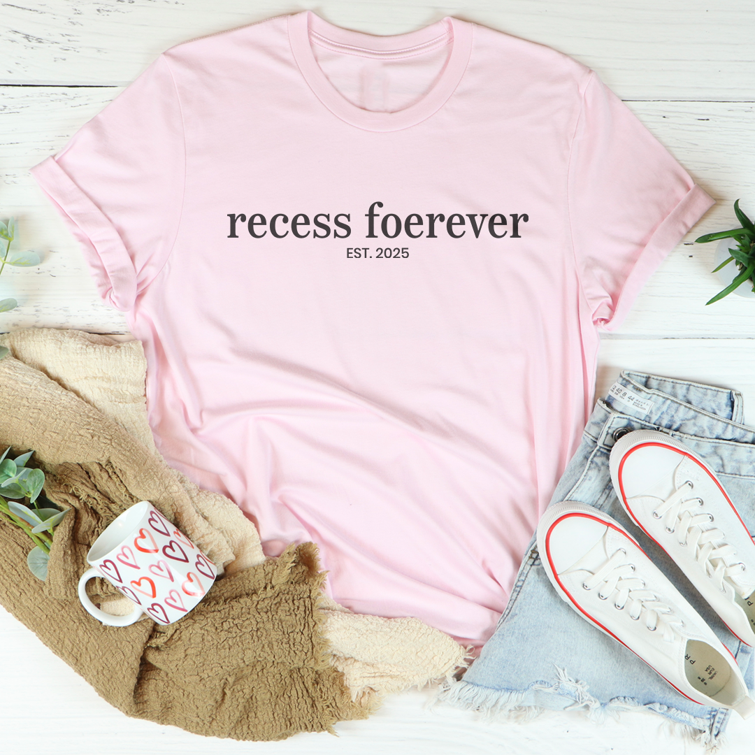 Personalized Recess Forever Tee