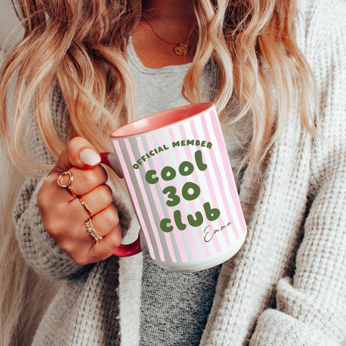 Personalized Cool 30 Club Mug
