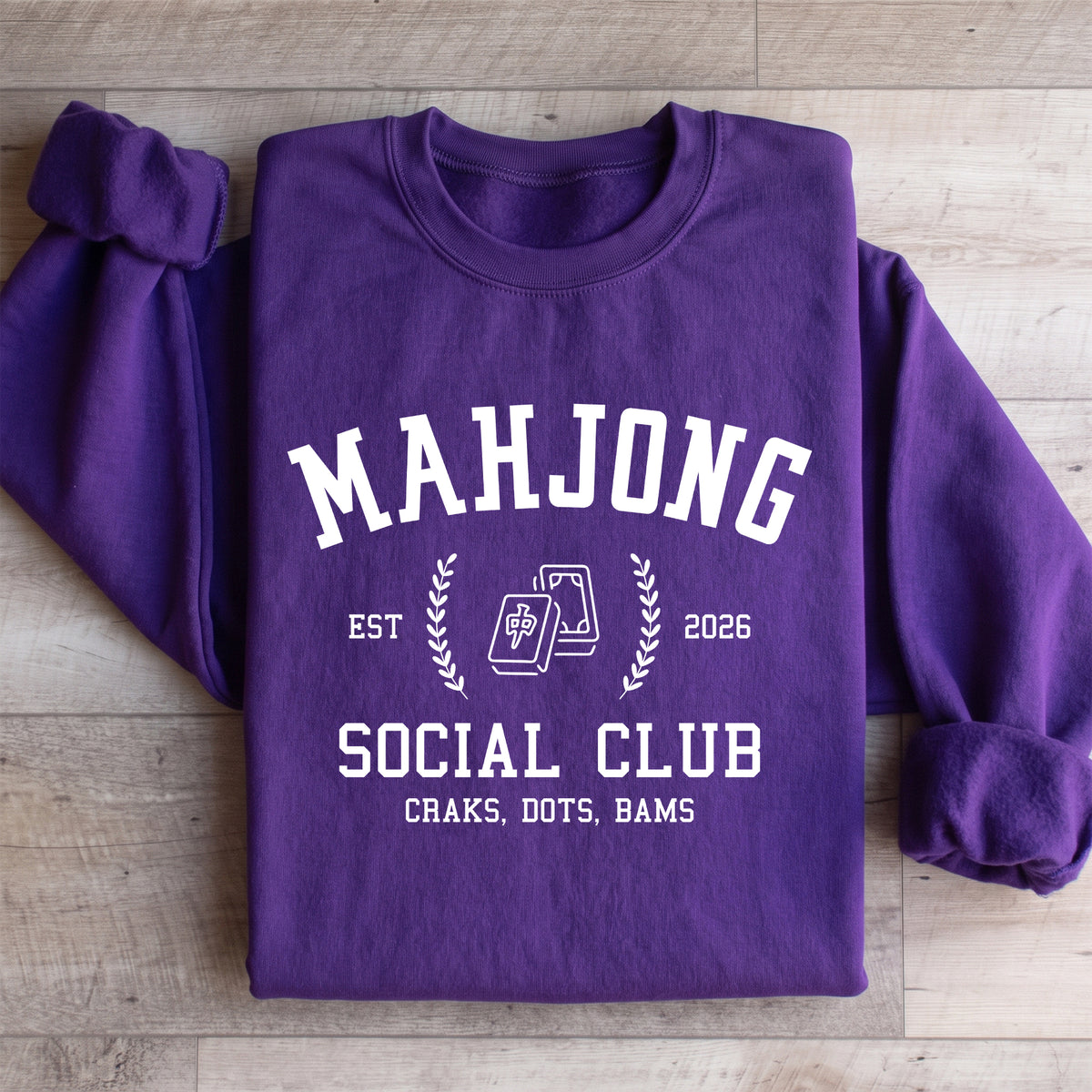 Mahjong Social Club-Sweatshirt