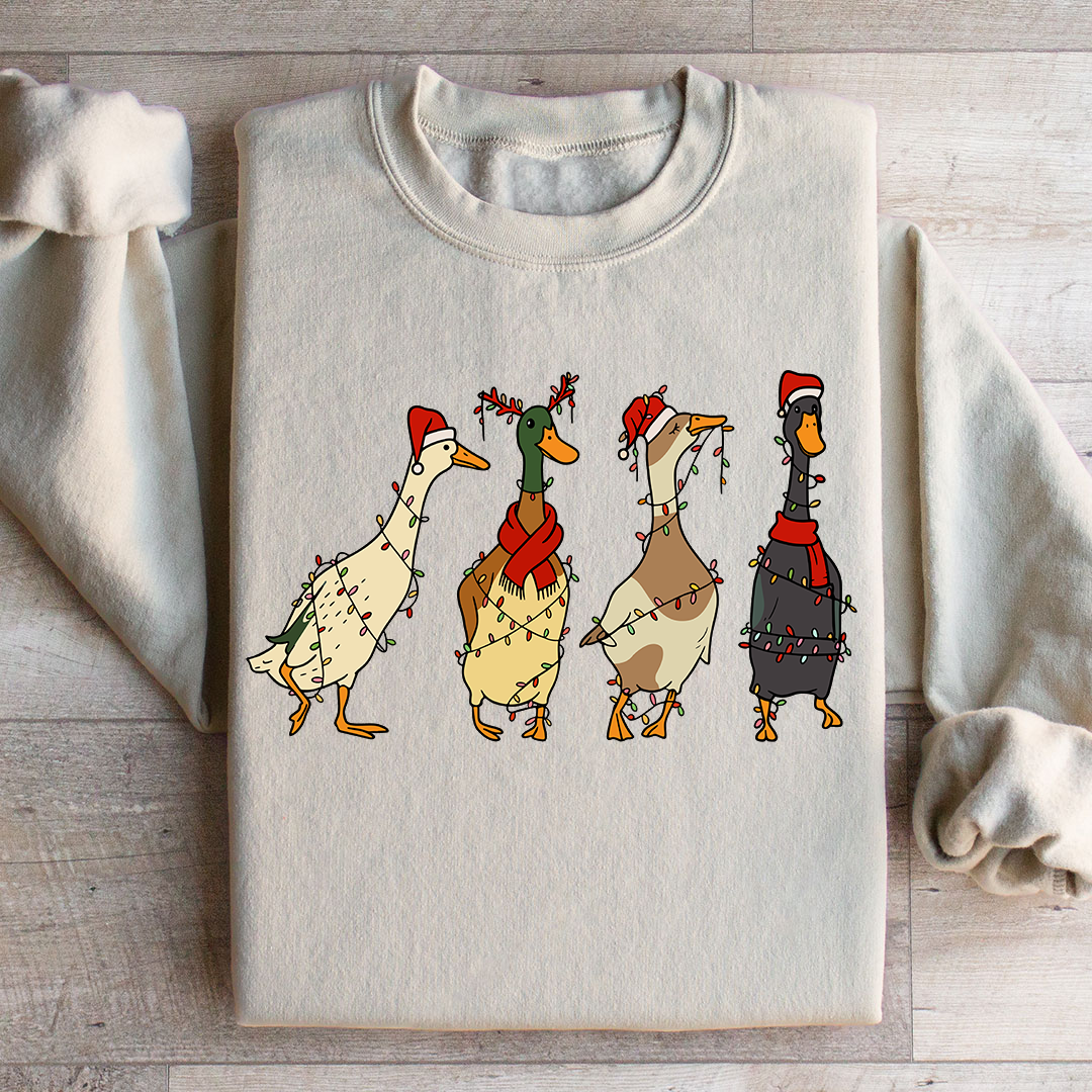Christmas Ducks Sweatshirt
