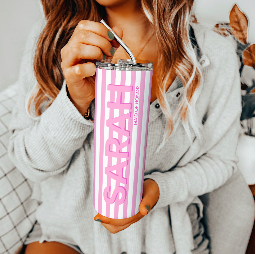 Personalized Bridesmaid Tumbler