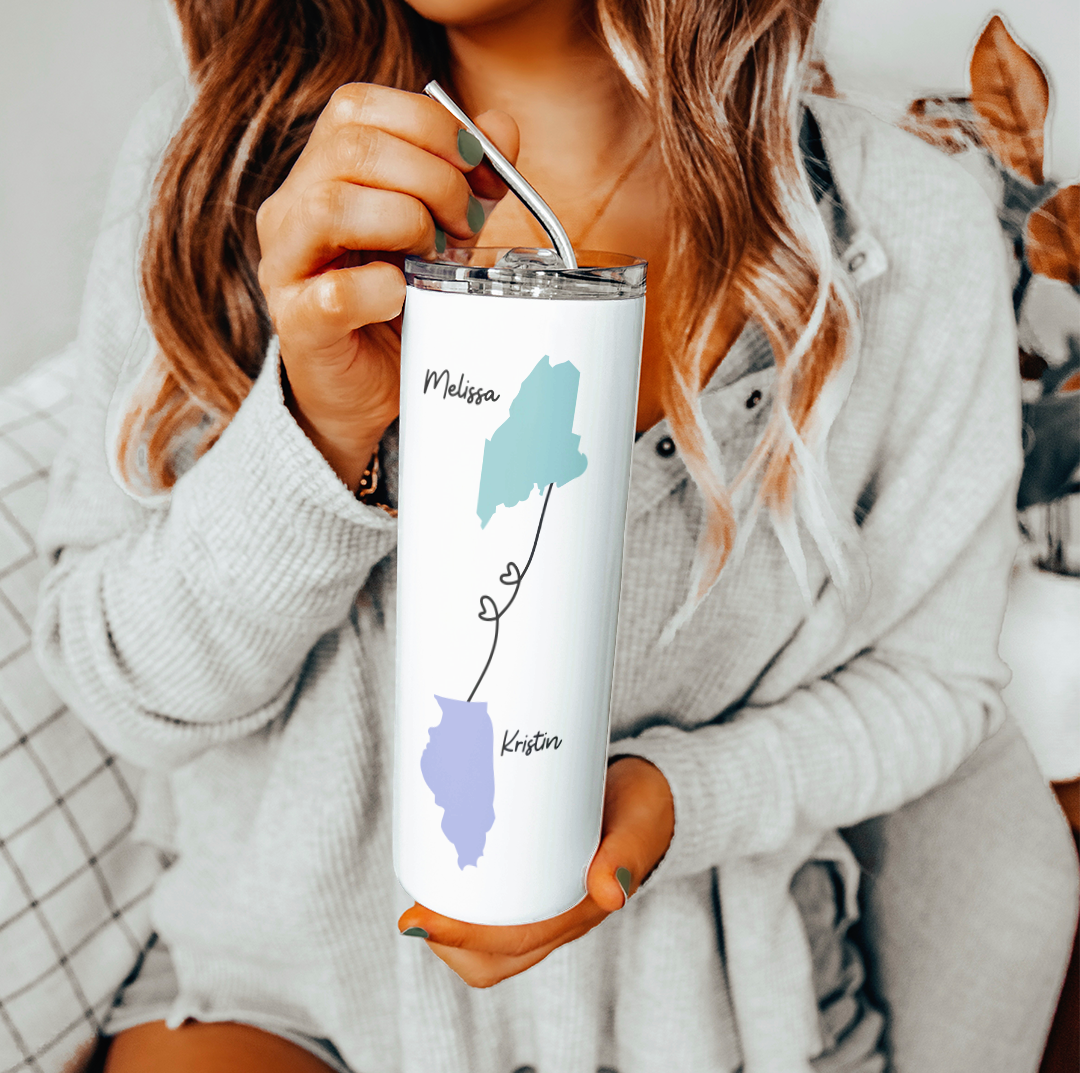 Personalized I Wish You Lived Next Door Tumbler