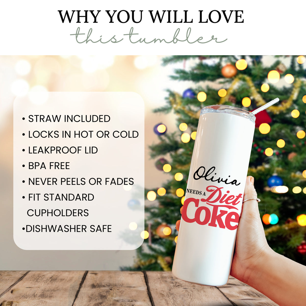 Personalisierter Diet-Coke-Becher