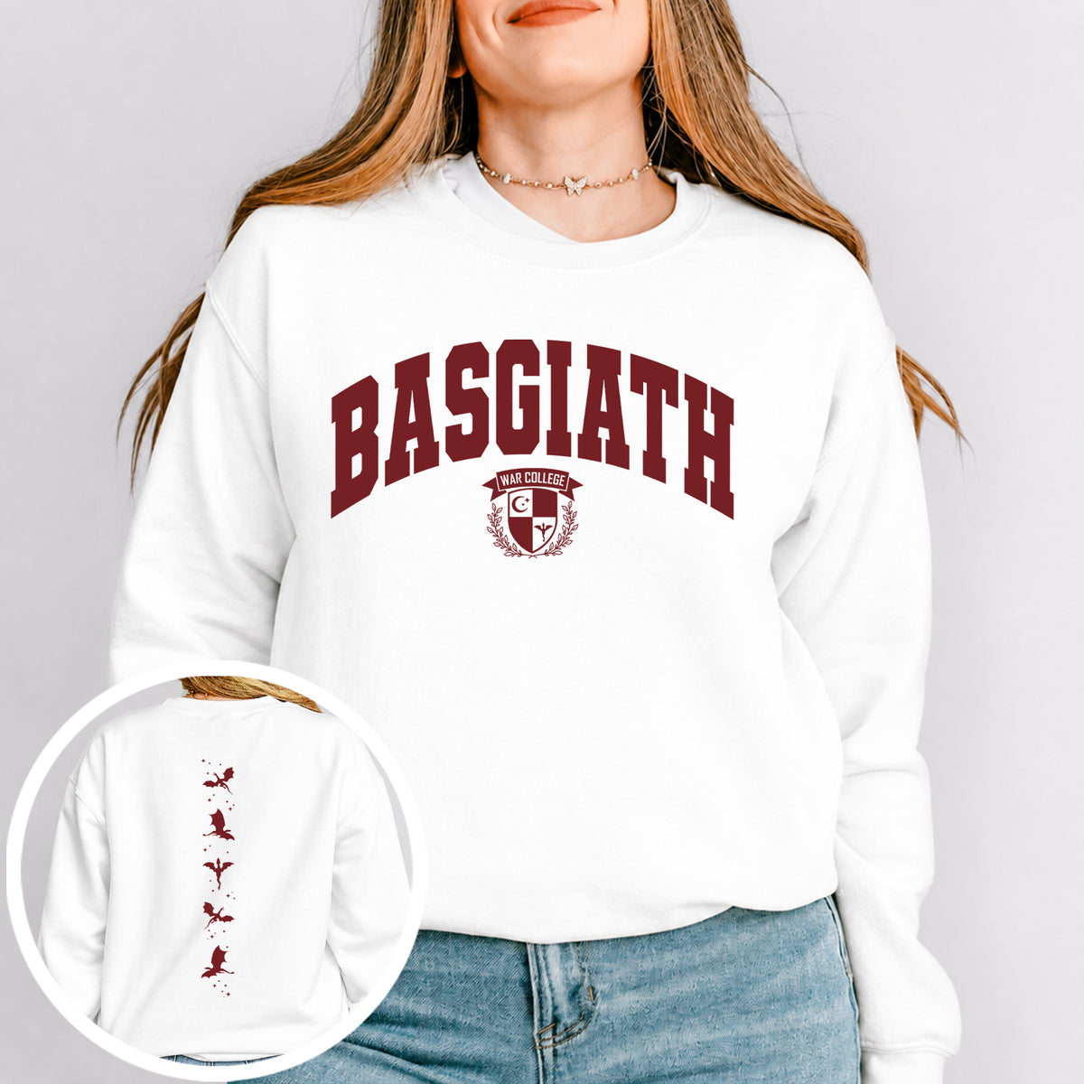 Sweatshirt der Basgiath-Kriegsakademie