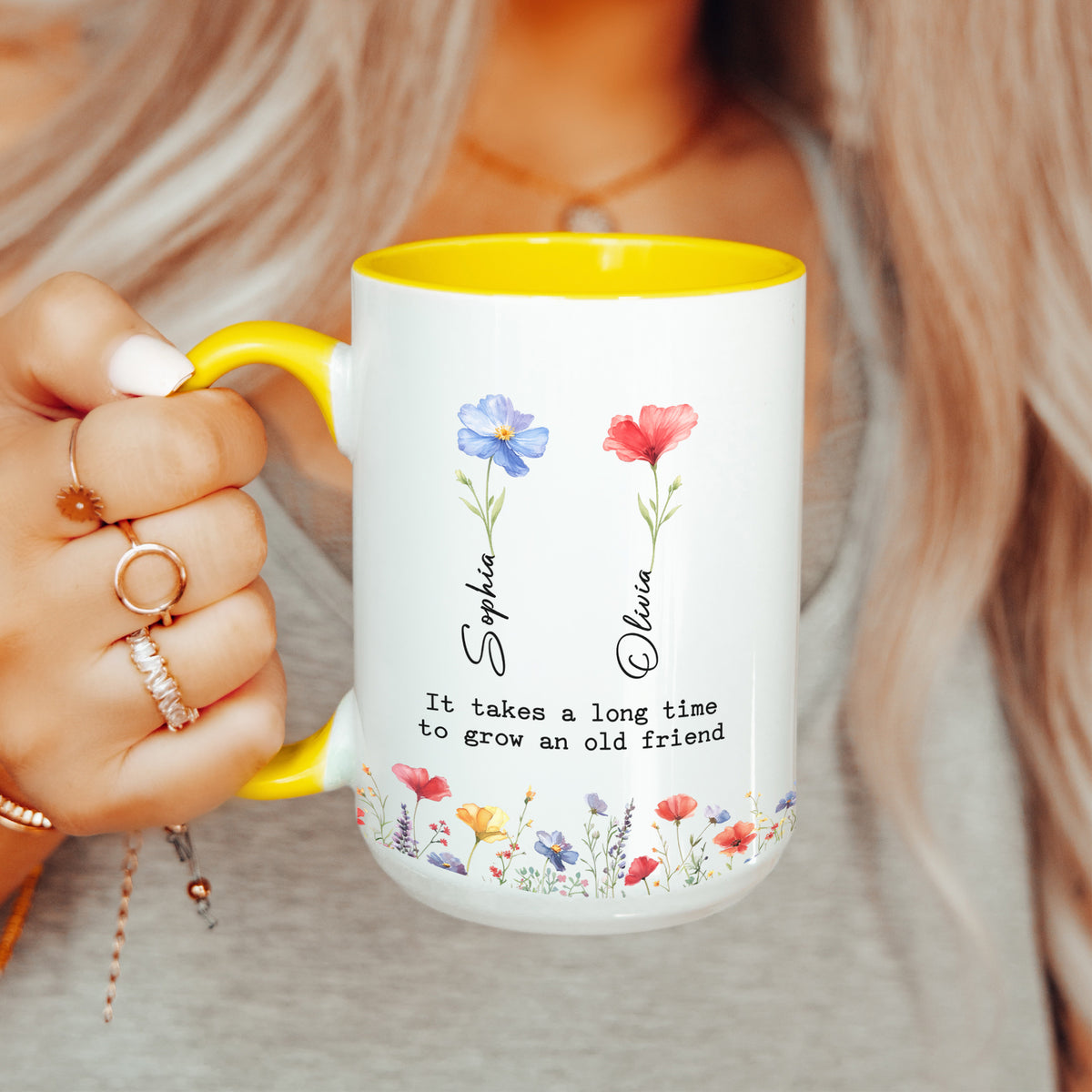 Mug personnalisé « It Takes A Long Time »