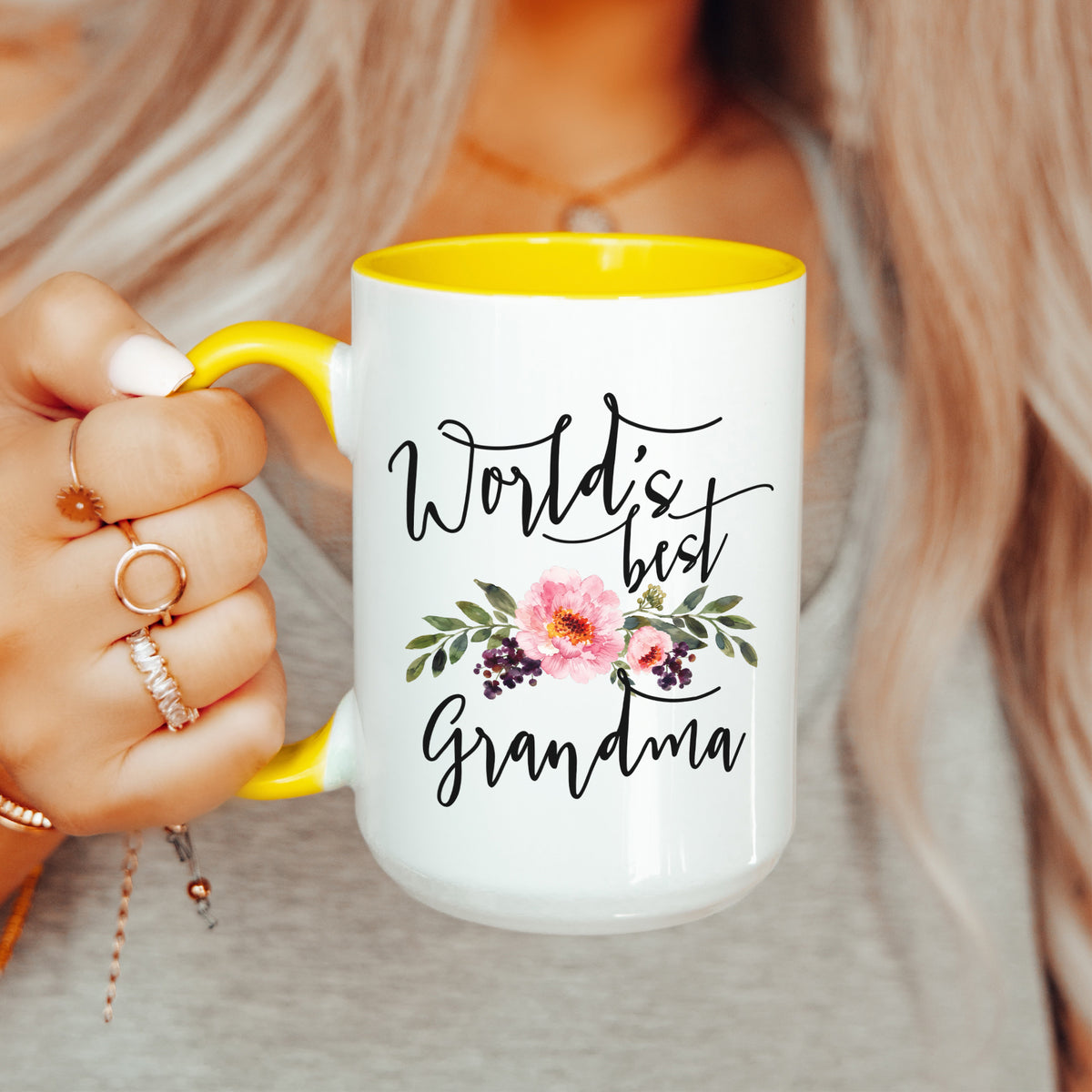 Taza para la mejor abuela del mundo