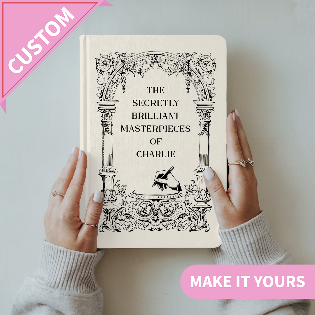 Personalized The Secretly Brilliant Masterpieces Name Journal