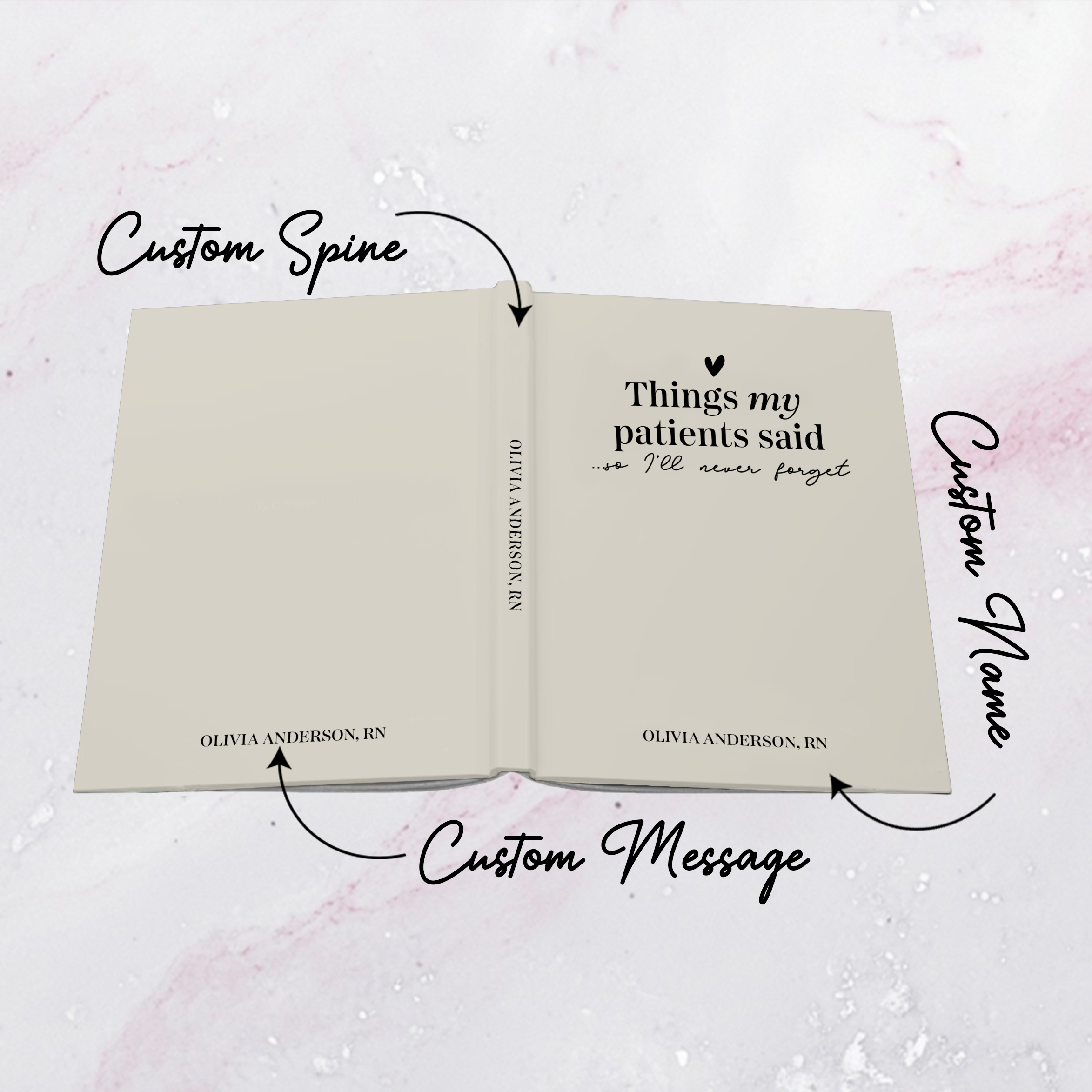 Personalized Nurse Gift For New Journal