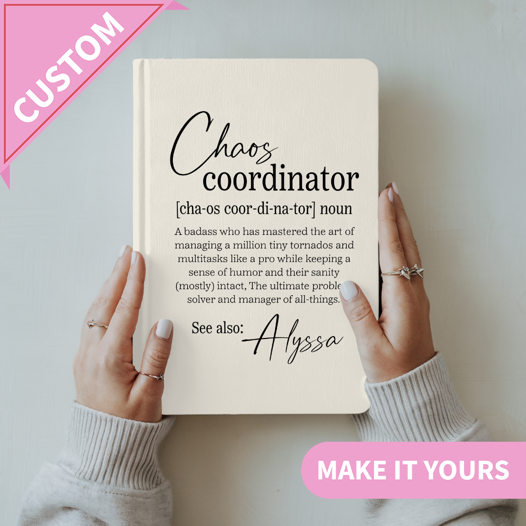 Personalized Chaos Coordinator Journal