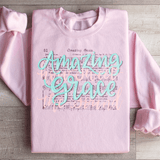 Amazing Grace Song Sweatshirt Light Pink / S Peachy Sunday T-Shirt