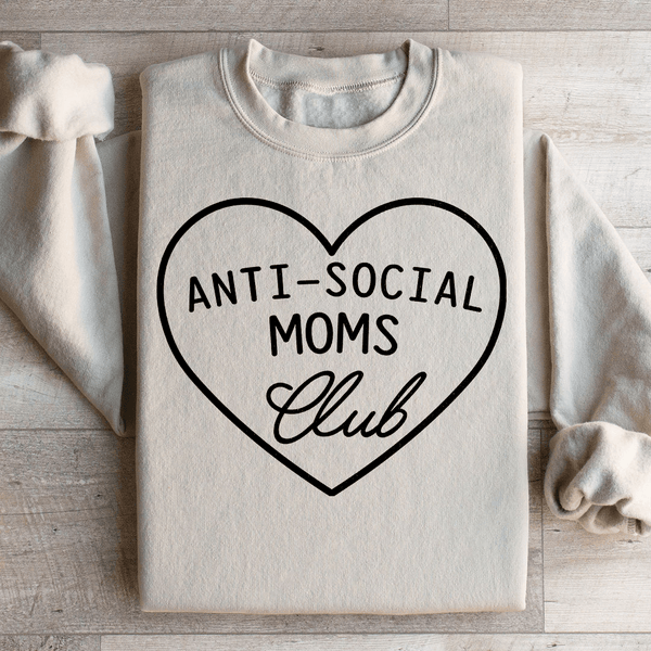 Anti-Social Moms Club Sweatshirt Sand / S Peachy Sunday T-Shirt