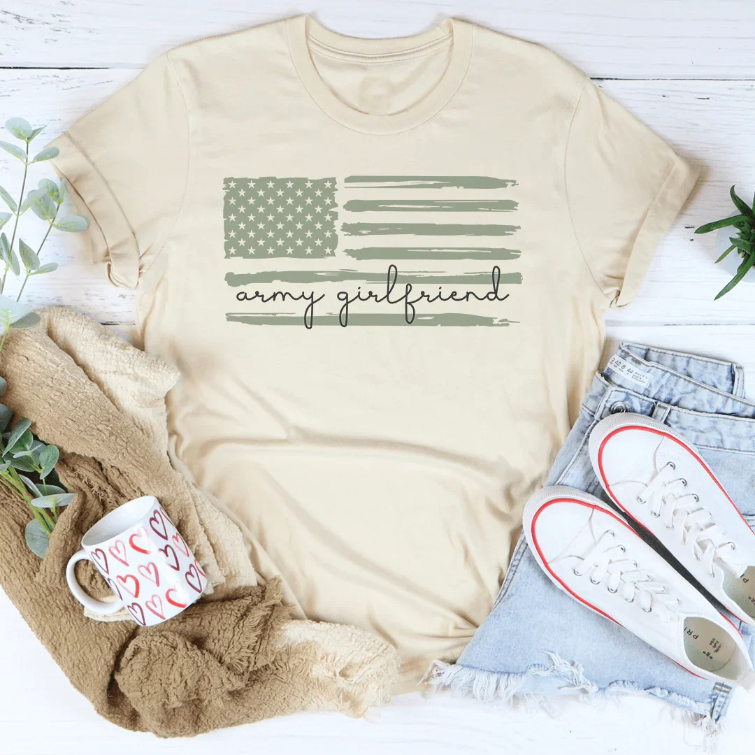 Army Girlfriend Tee Soft Cream / S Peachy Sunday T-Shirt