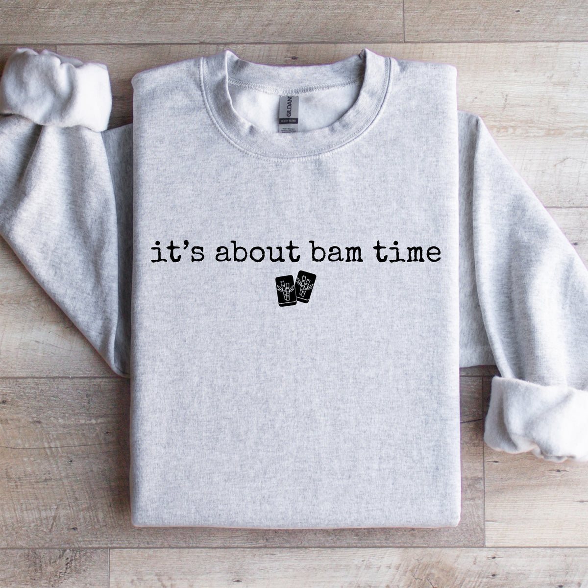 Sweat-shirt « C’est enfin l’heure de Bam »