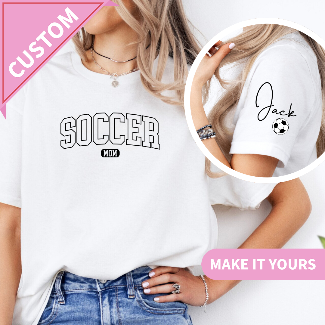 Custom Soccer Mom Sports Mom Game Day Tee