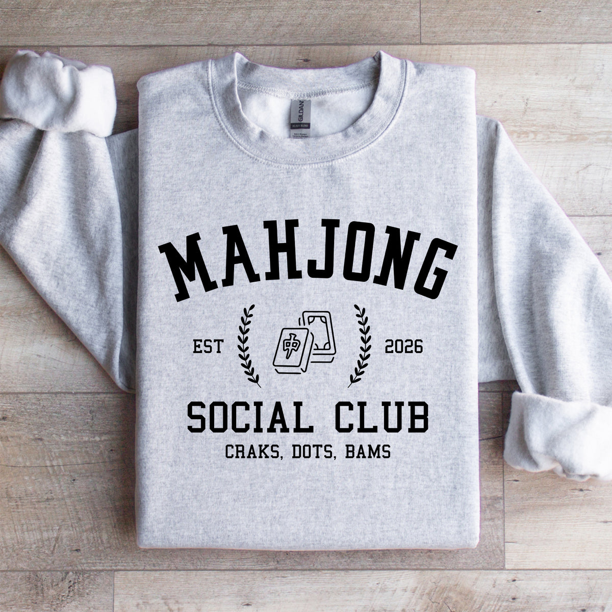 Mahjong Social Club-Sweatshirt