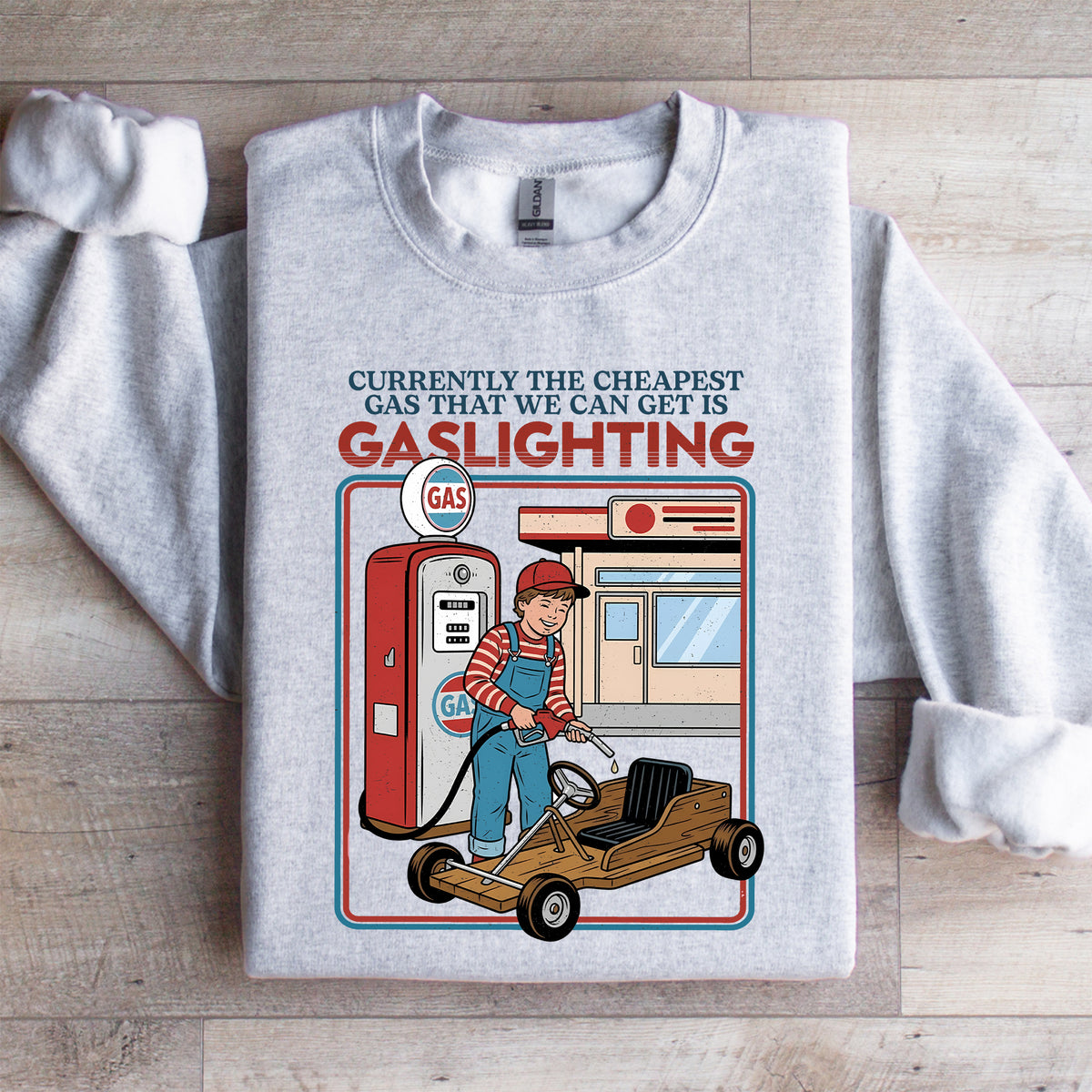 Derzeit das günstigste Benzin, das wir bekommen können – Sweatshirt
