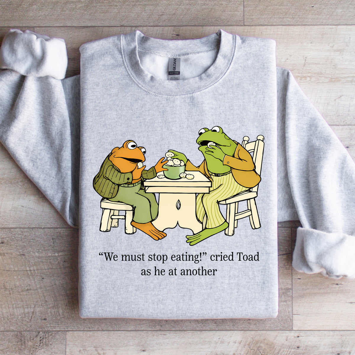 Wir müssen aufhören, „Frog and Toad“ zu essen – Sweatshirt