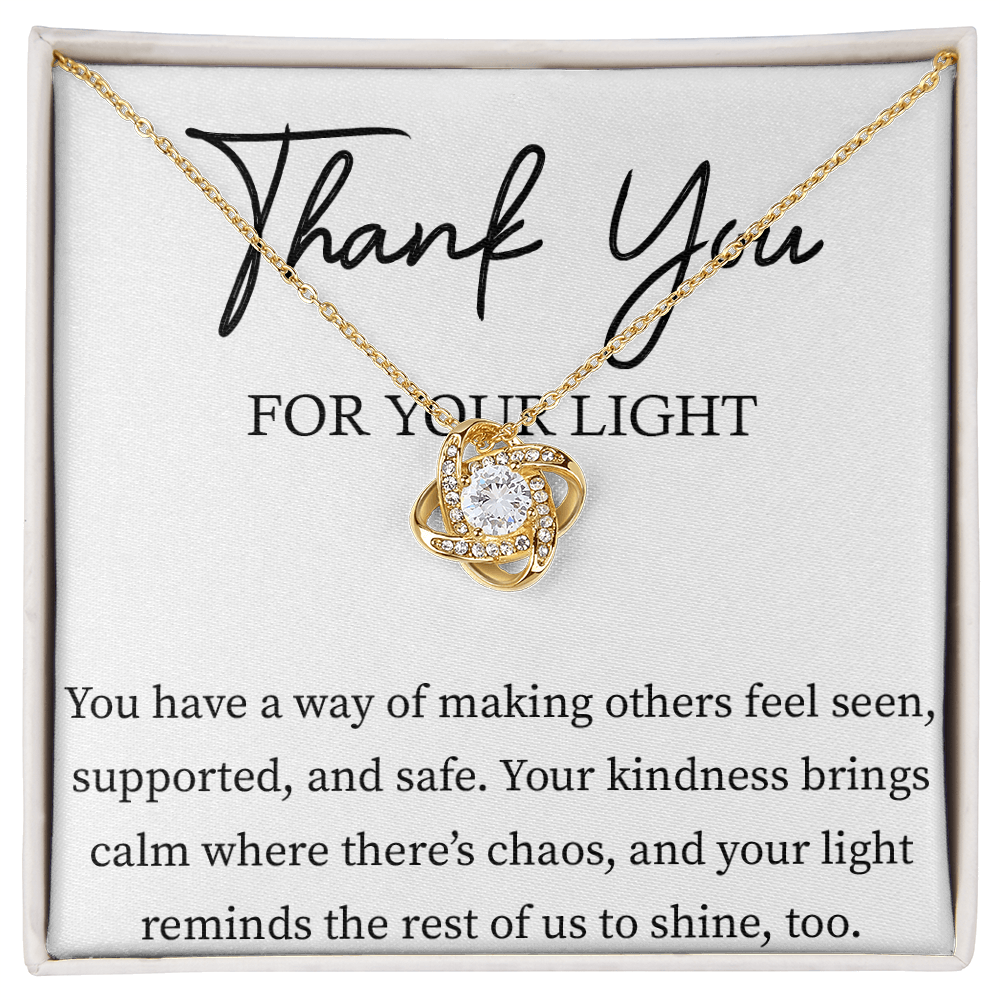 Thank You For Your Light Jewelry