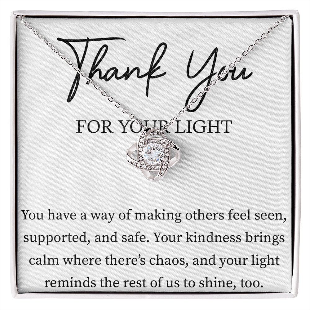 Thank You For Your Light Jewelry