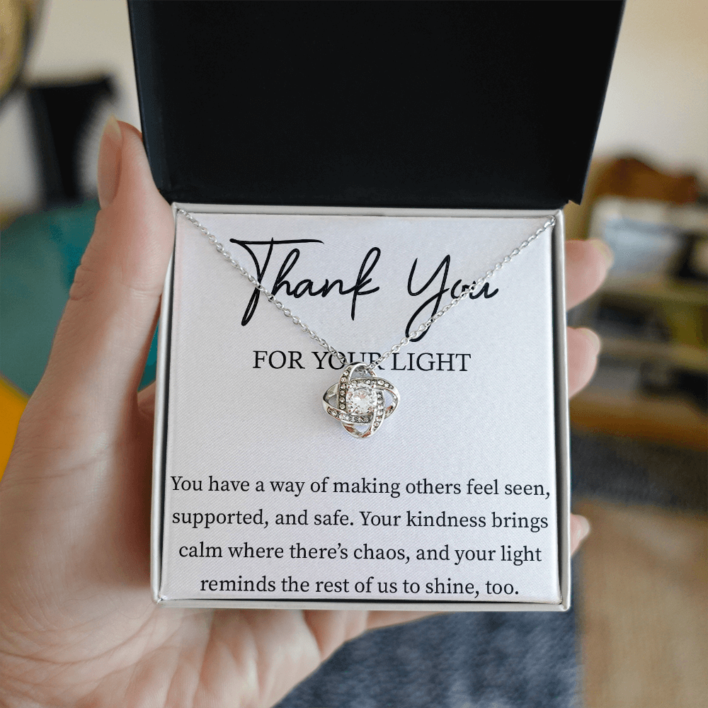 Thank You For Your Light Jewelry