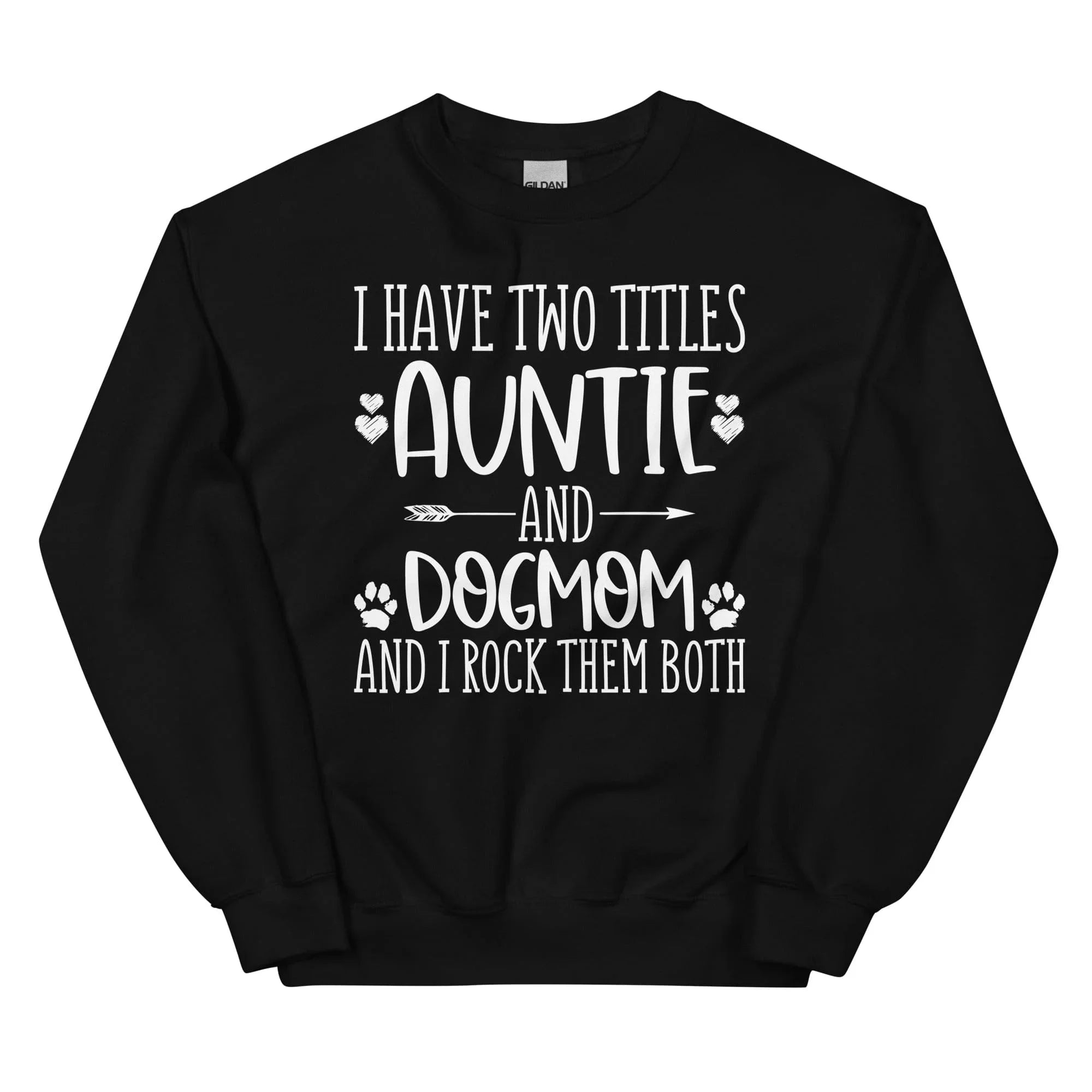 Auntie & Dogmom Sweatshirt Black / S Peachy Sunday T-Shirt