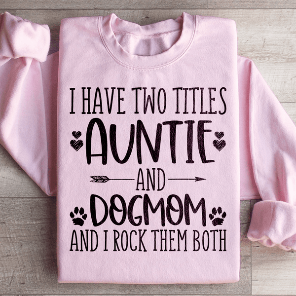 Auntie & Dogmom Sweatshirt Light Pink / S Peachy Sunday T-Shirt