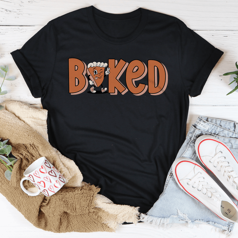 Baked Tee Black Heather / S Peachy Sunday T-Shirt