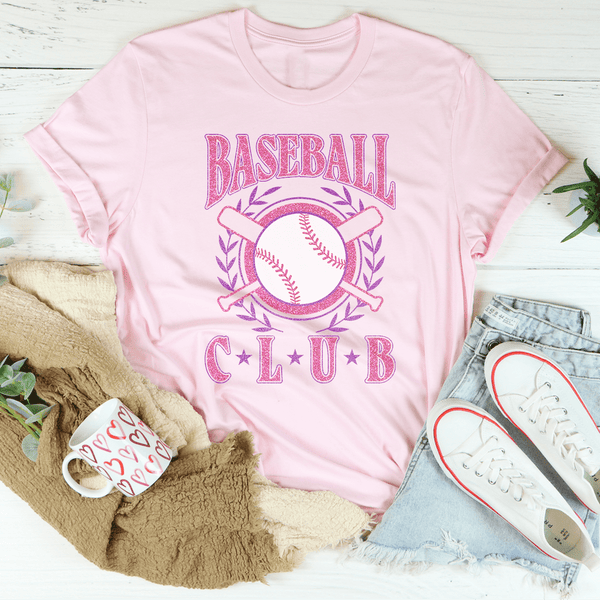 Baseball Club Tee Pink / S Peachy Sunday T-Shirt