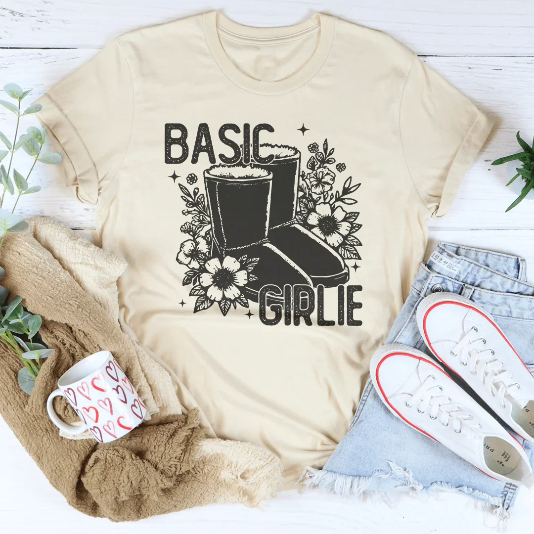 Basic Girlie Tee Peachy Sunday T-Shirt