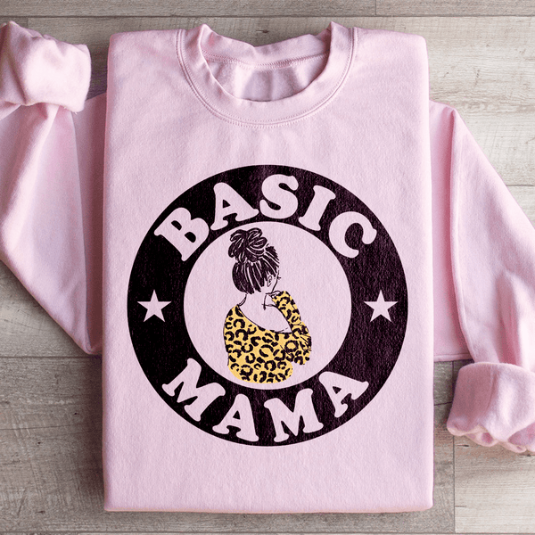 Basic Mama Sweatshirt Light Pink / S Peachy Sunday T-Shirt