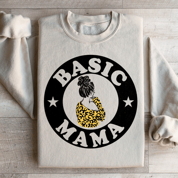 Basic Mama Sweatshirt Sand / S Peachy Sunday T-Shirt