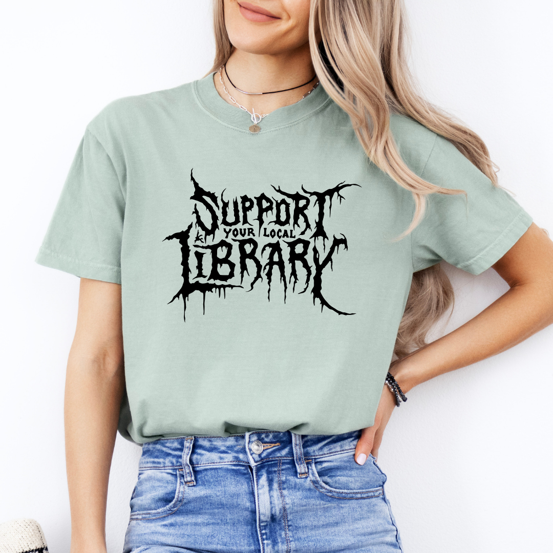 Support Your Local Library Tee