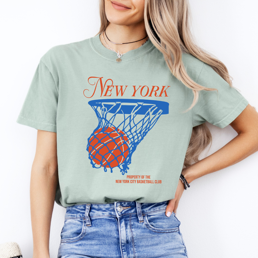 New York Basketball Tee