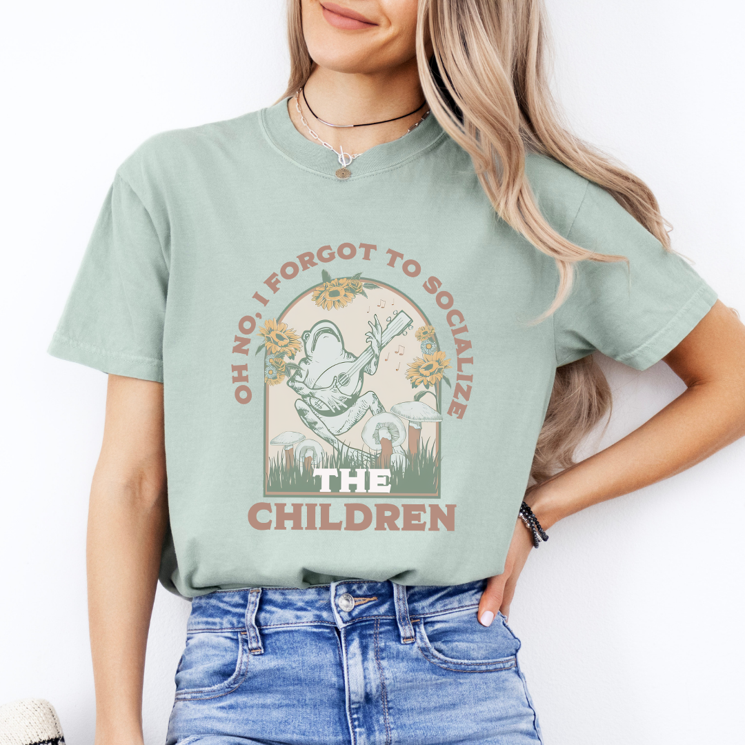 Oh No I Forgot To Socialize The Children Tee
