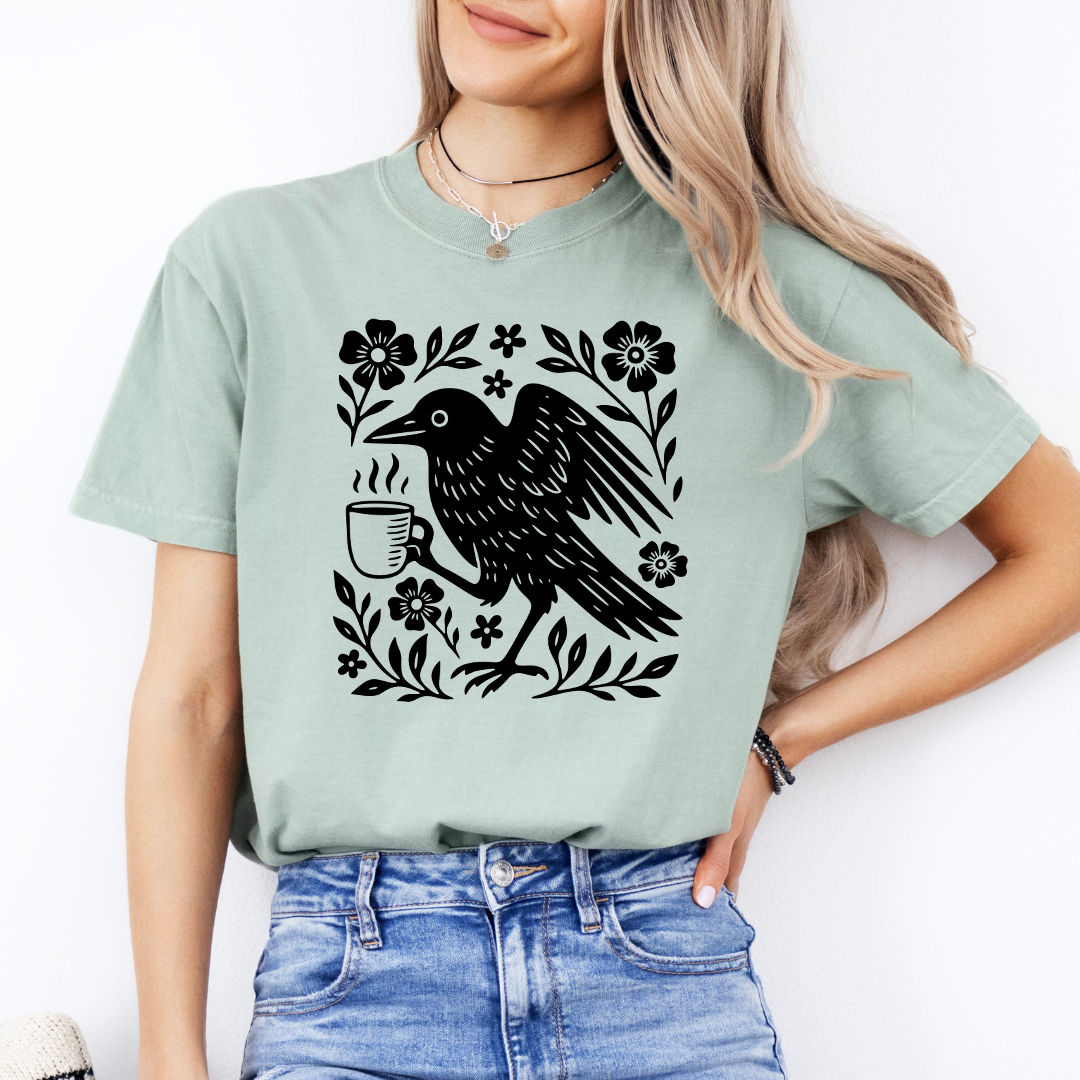 Boho Crow Tee