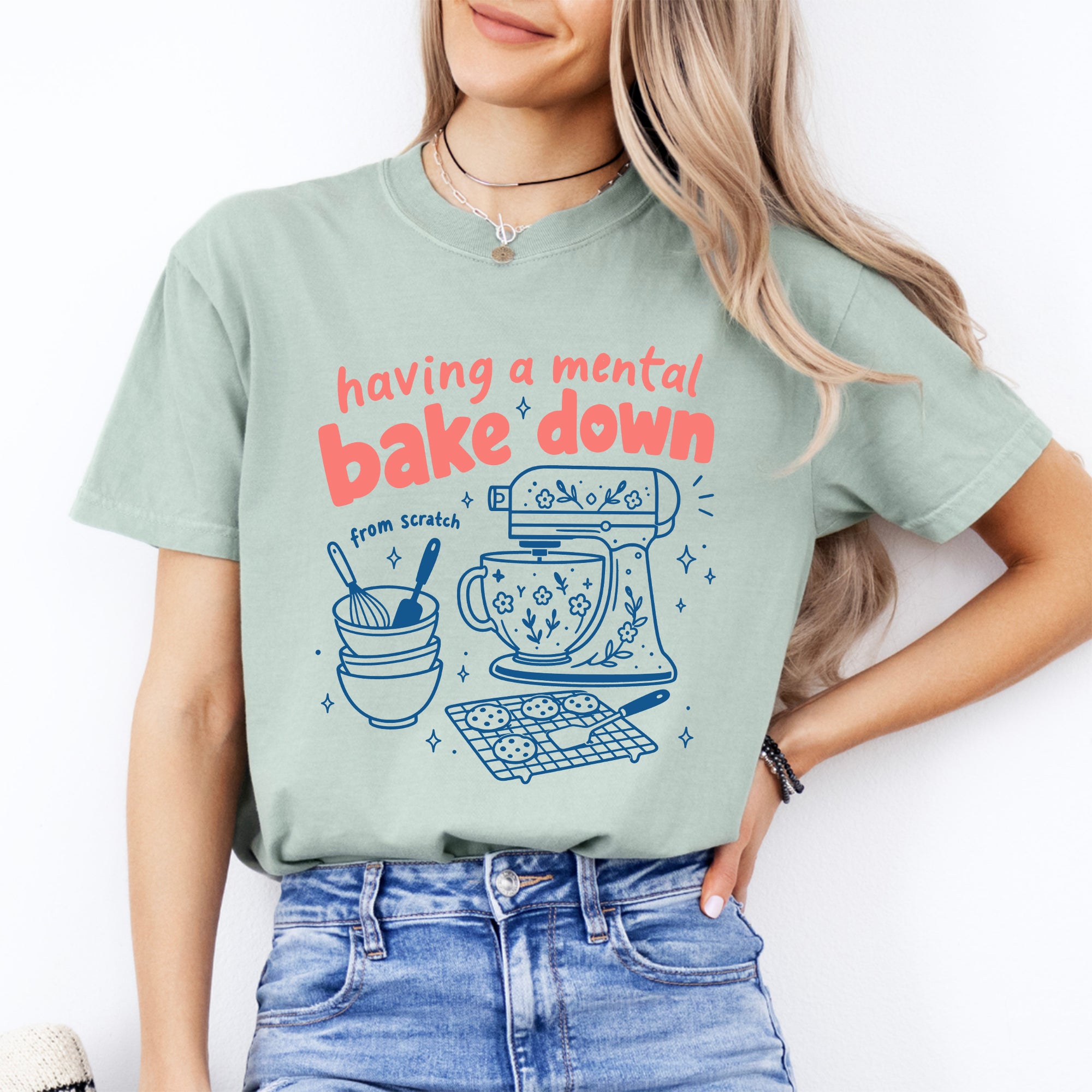 T-Shirt „Ich habe gerade einen mentalen Zusammenbruch“