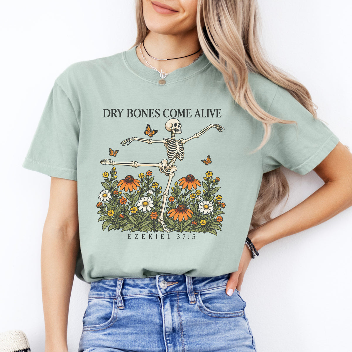Dry Bones Come Alive Ezekiel 37 5 Tee