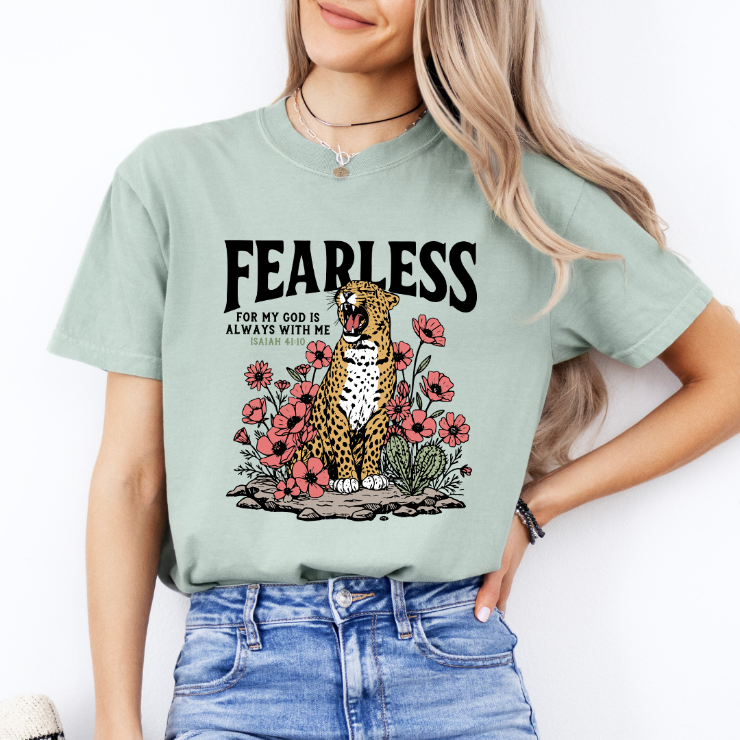 Fearless Vintage Leopard Tee