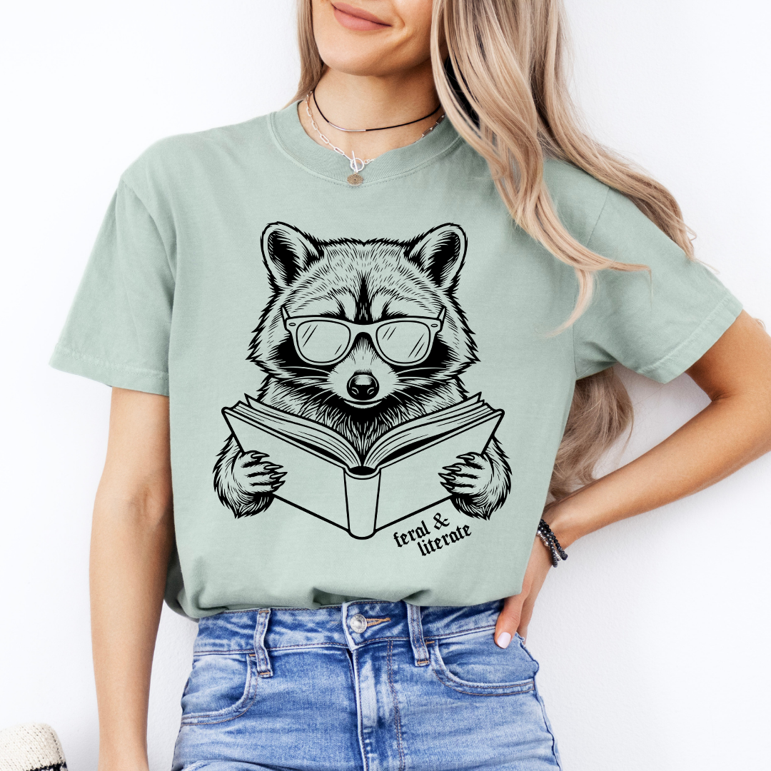 Feral & Literate Roccoon Tee