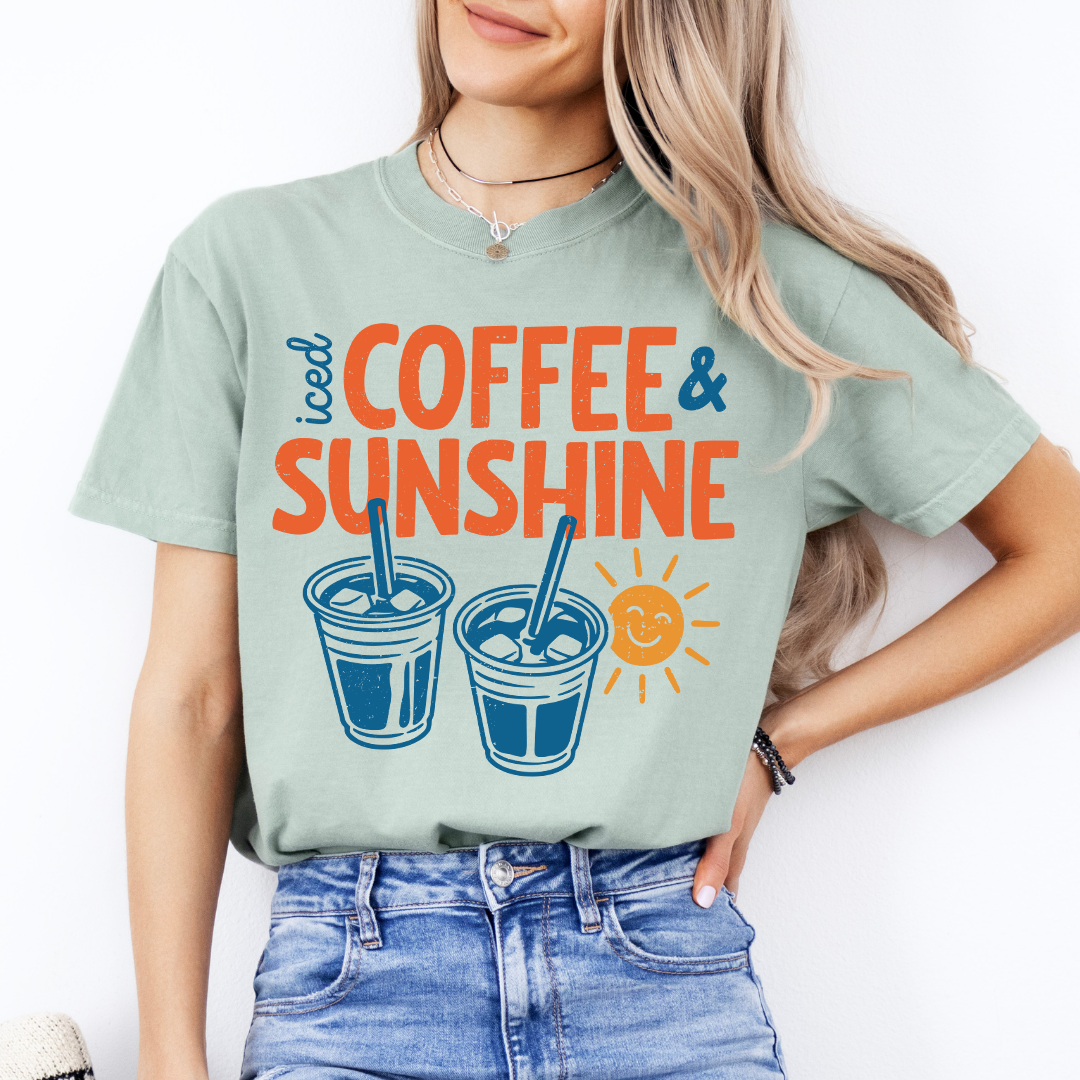 Iced Coffee And Sunshine Tee