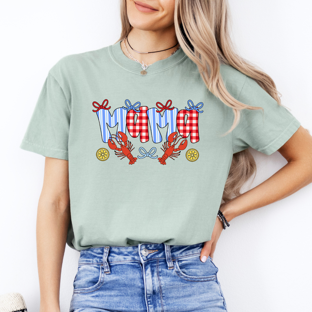 Mama Crawfish Boil Tee