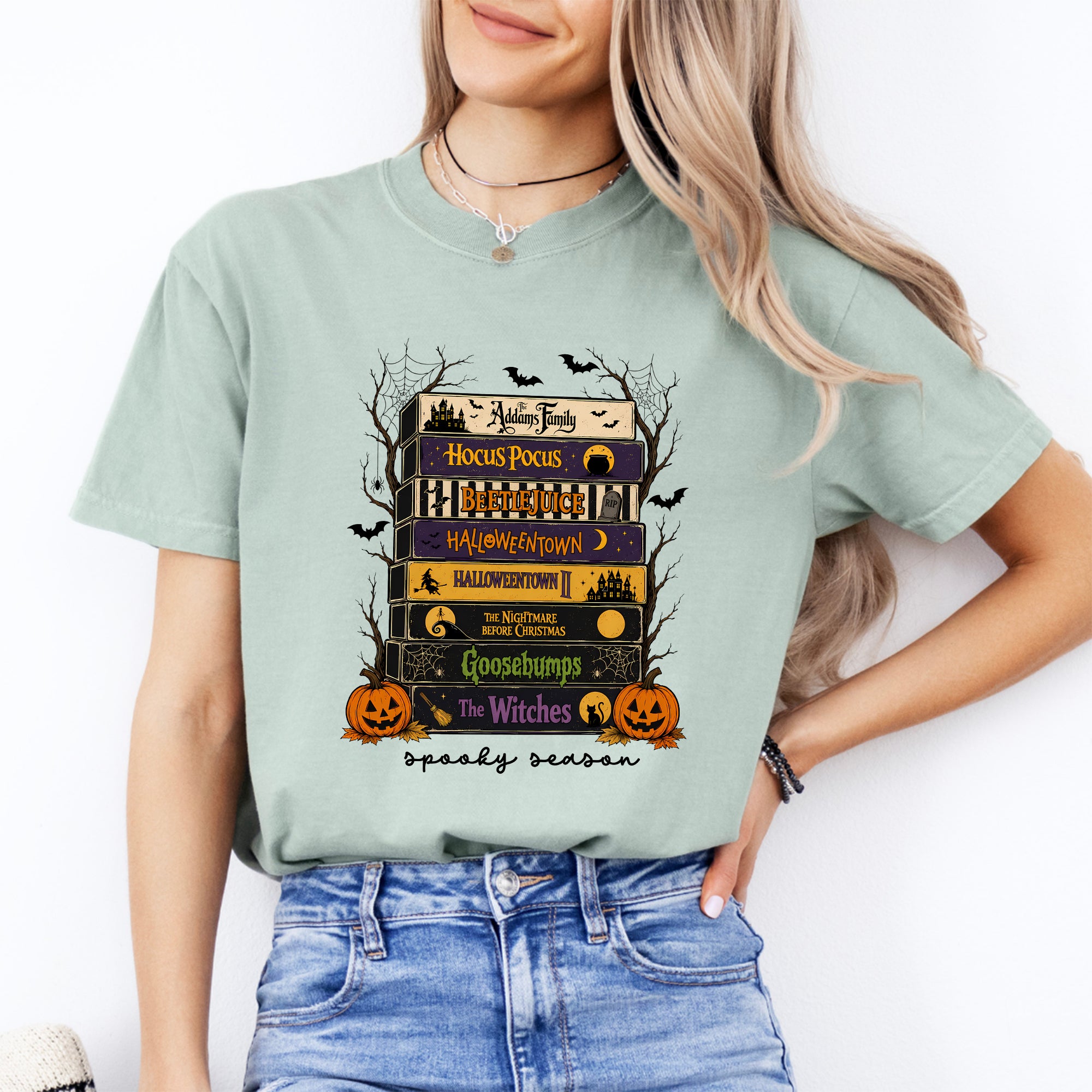 T-shirt VHS d’Halloween vintage