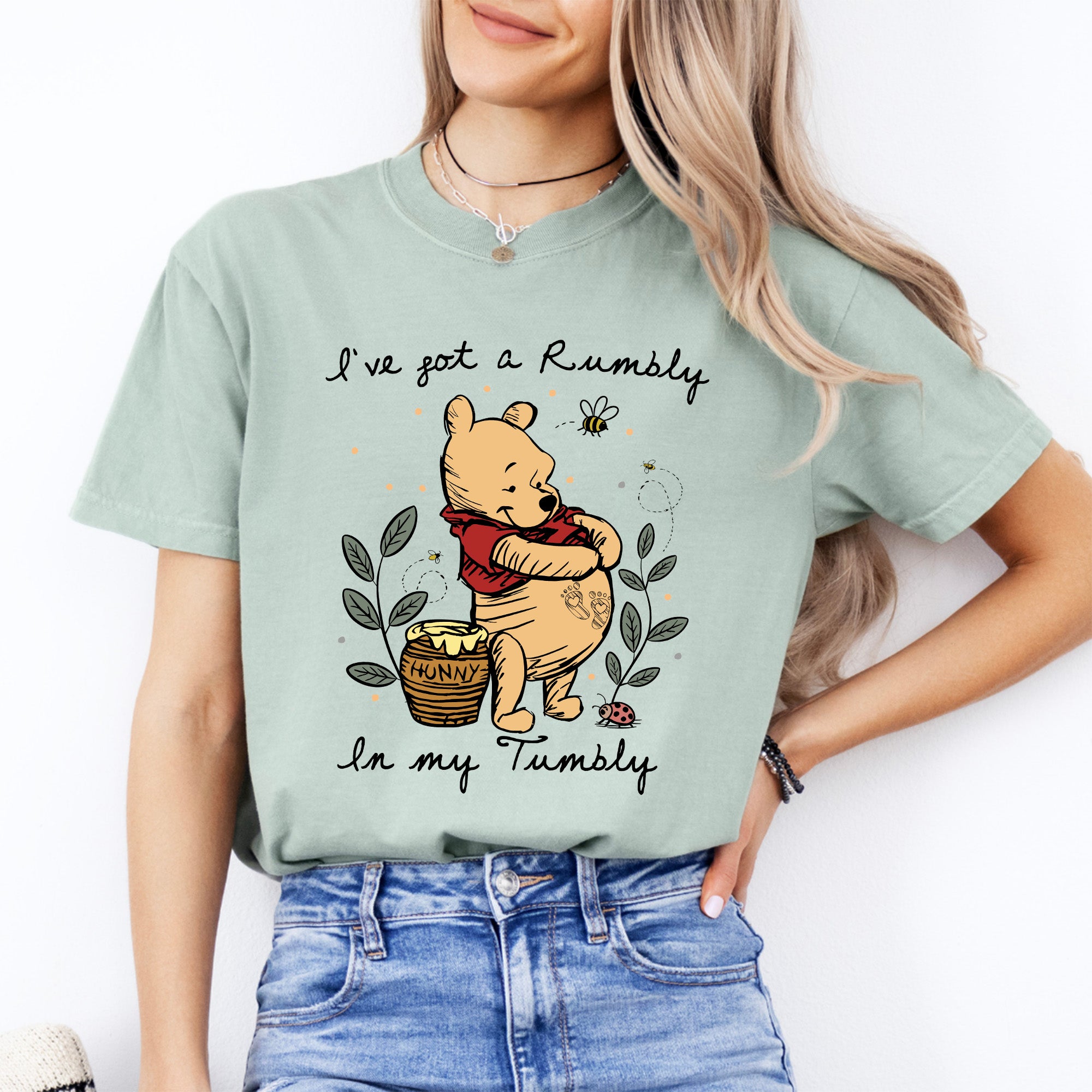 I've Got Rumbly In My Tumbly  Pregnancy Reveal Tee